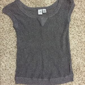 💥SALE💥Shimmery grey sweater top