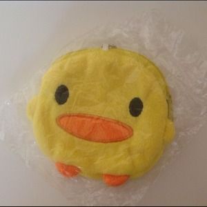 Baby chick coin purse