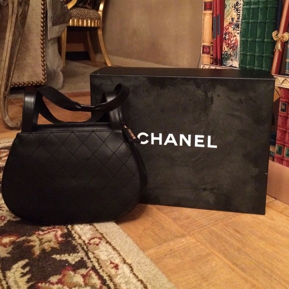Authentic, never used black Chanel bag