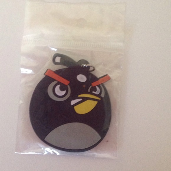 Angry bird key chain