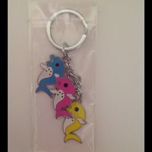 Dolphin key chain