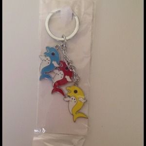 Dolphin key chain