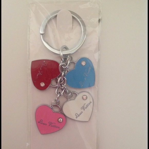 Heart key chain