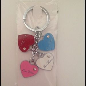 Heart key chain