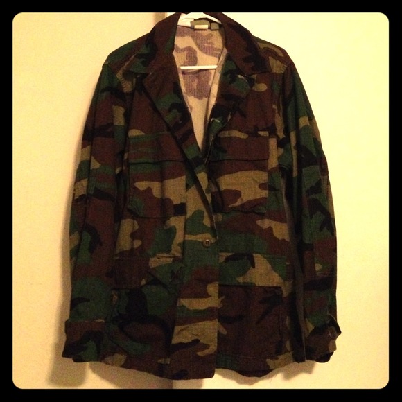 Army jacket, or thick shirt.