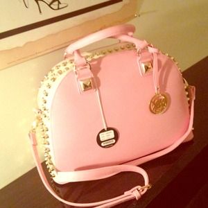 Brand new Pink and Ivory boutique inspired Handbag