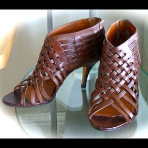 Givenchy Open Toe Booties