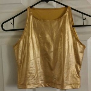 Stay Gold Crop Top
