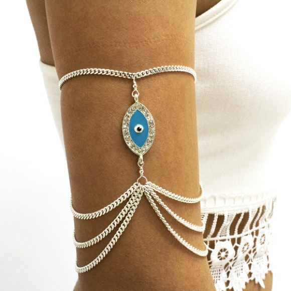 Evil Eye Arm Chain