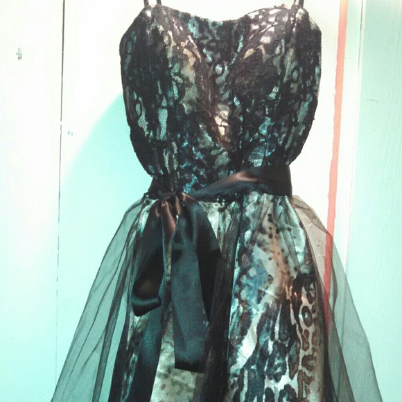 Leopard and cheetah print dress