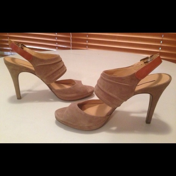 SOLD!!! J. Crew suede platform sandal - Picture 1 of 3