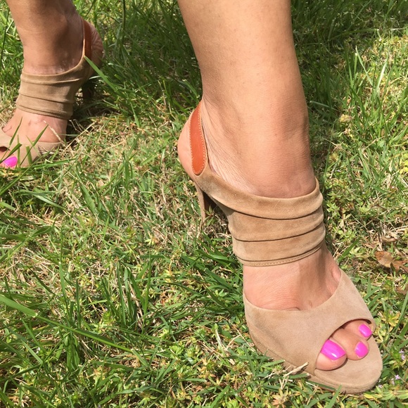 SOLD!!! J. Crew suede platform sandal - Picture 3 of 3