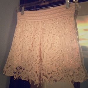 Lace shorts