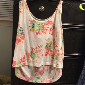 Arizona floral tank