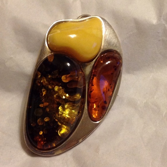 Colors of Amber Pin/Pendant