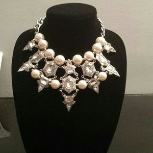Beautiful Pearl Studded Traci Lynn Necklace