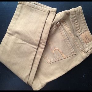 American eagle khaki skinny jeans