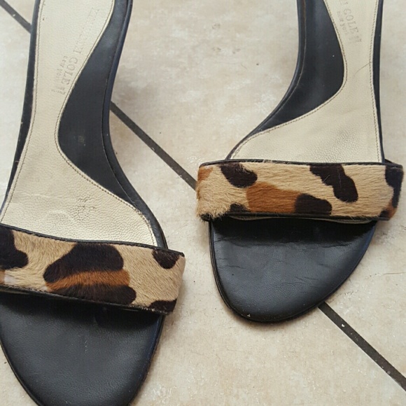 Kenneth Cole leopard print heels - Picture 4 of 4