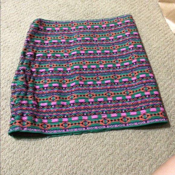 PDB Tribal Print Bandage Skirt