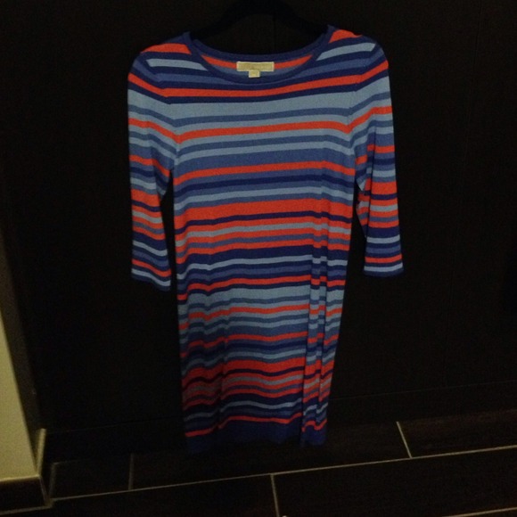 Michael Kors, stripe print, knit dress. XS - Picture 1 of 3