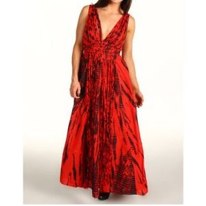 Michael Kors Tye Dye Weave Maxi Dress