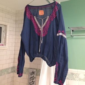 Free people knit shirt.