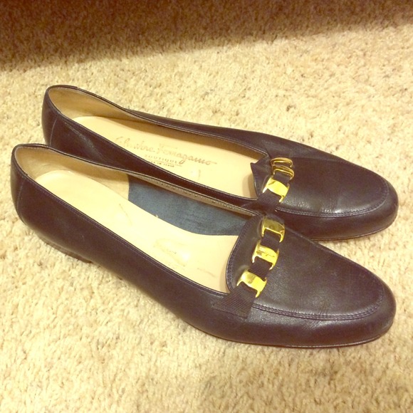 Black Salvatore Ferragamo shoes