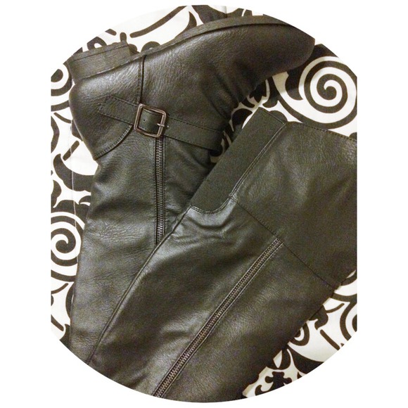 🚫keeping🚫Over the knee black booties🎀 - Picture 3 of 4