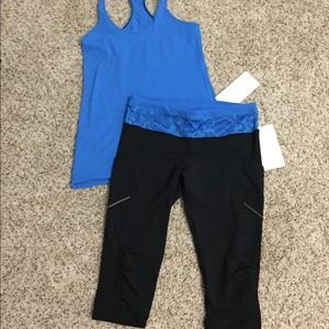 Lululemon run for fun crop