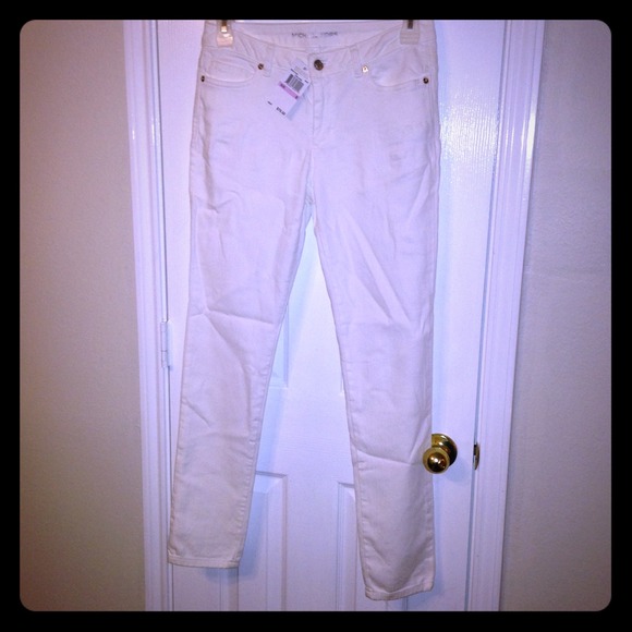 Michael kors white skinny jeans