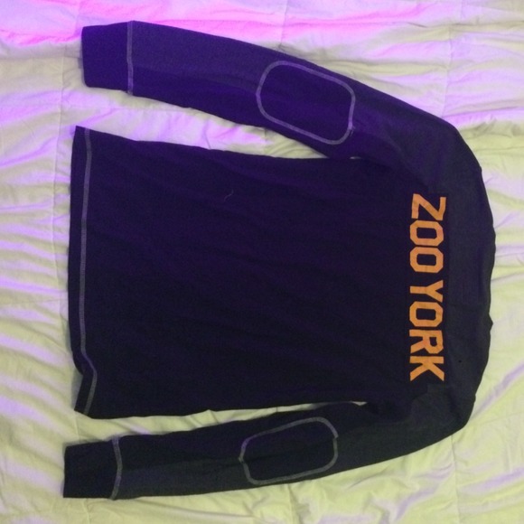 Men's black long sleeve zoo York sweater - Picture 2 of 3