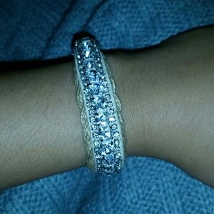 Juicy Couture Rope Braided Glitz Bracelet