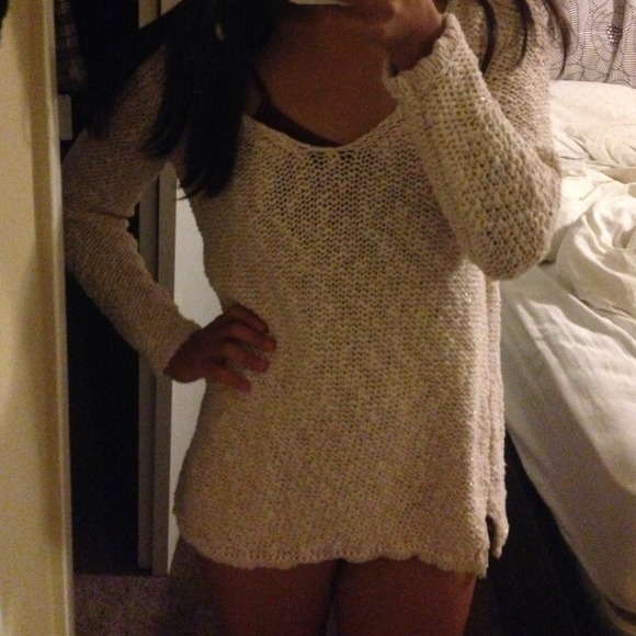 🚫SOLD🚫 Zara Sparkly Chunky Oversized Knit - Picture 4 of 4