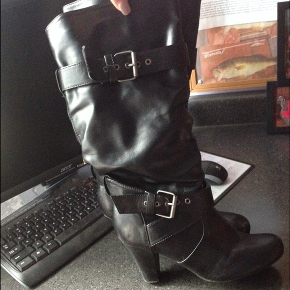 Black boots