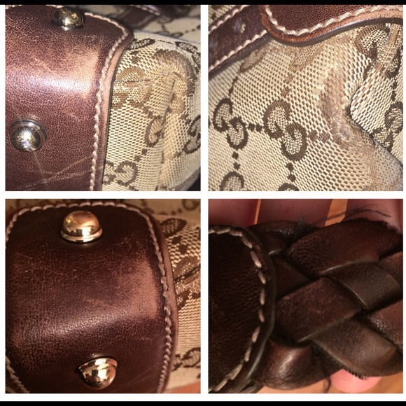Gucci Pelham Horsebit Tote Brown Shoulder Bag - Picture 2 of 4