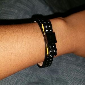 Juicy Couture Black Bracelet with Bow
