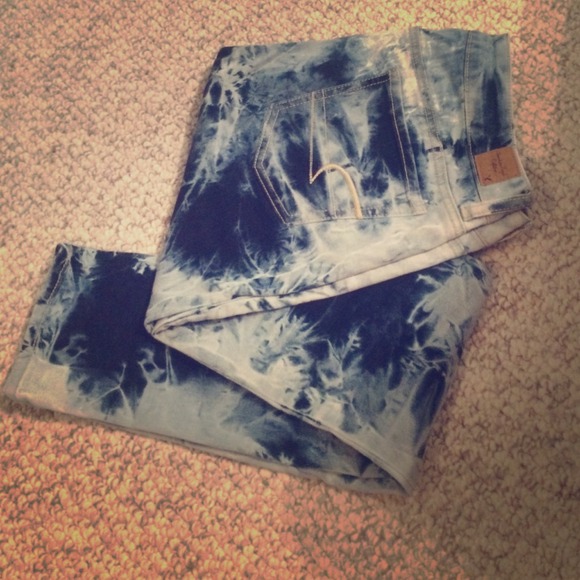 Tye dyed skinny jeans!😍