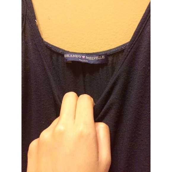 🚫‼️BUNDLE‼️🚫Black Brandy Melville Dress - Picture 2 of 3