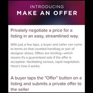 Please Make Reasonable Offers