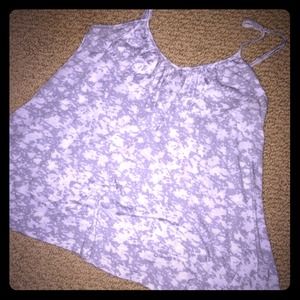 🌸SOLD🌸Grey and white tank top!