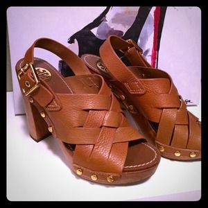 Like new Tory Burch wedges/clogs