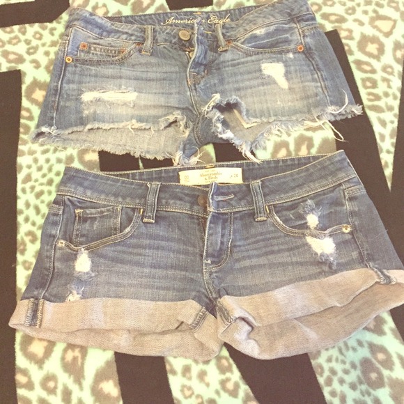 American eagle & Abercrombie shorts