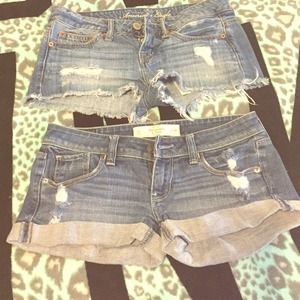American eagle & Abercrombie shorts