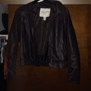 Non leather jacket GOOD condition