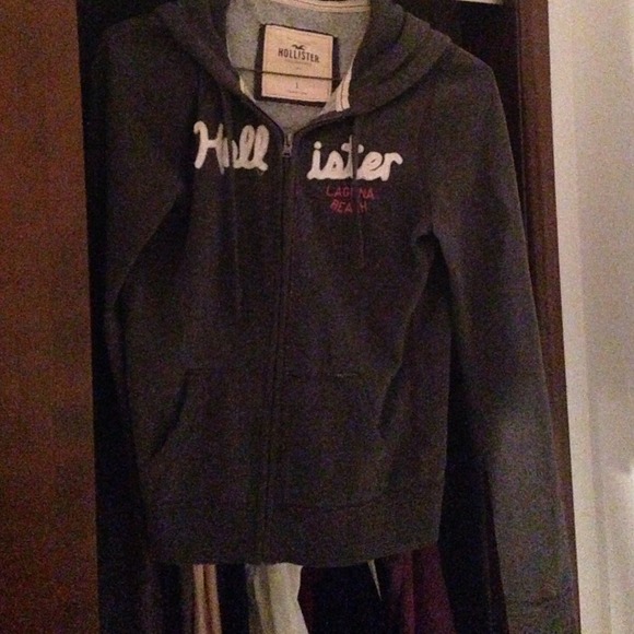 Zip up hoodie runs small