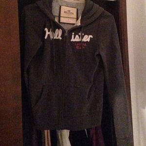 Zip up hoodie runs small