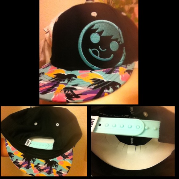 Neff palm tree snap back