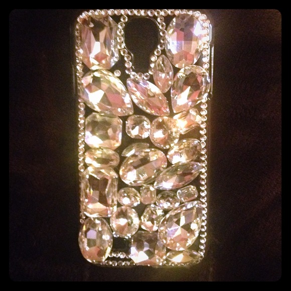 Samsung Galaxy S4 Rhinestone Cellphone Cover - Picture 1 of 2