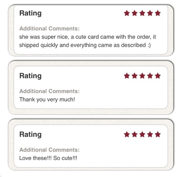 More Amazing Feedback 💞👑💖💜🎀 - Picture 2 of 4