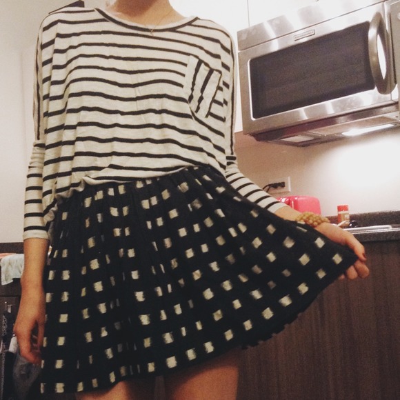 PATTERNED CIRCLE SKIRT